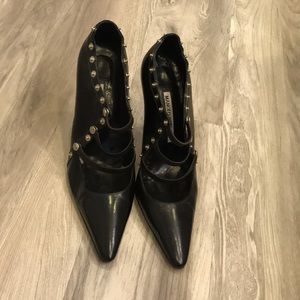 Manolo Blahnik Black Booties